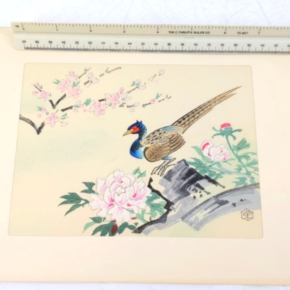 Lot of 4 Vintage Ukiyo-e Japanese Woodblock Prints - Picture 4 of 12